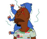 Warrior-Z(user) adams_apple afghanistan animal batman bear bnwo brown_skin buskerud clothes communism county disgusting flag flag:buskerud flag:iraq flag:lgbt_philedelphia flag:norway flag:taliban flag:transgender_pride_flag fnf_pedo friday_night_funkin' god_of_war green_shirt hammer hammer_and_sickle hello_my_name_is_(sticker) india iraq norway pedophile poop rule34 shitskin sickle smell smelling soyjak star_(symbol) subvariant:brazilmutt taliban teeth text tongue tranny tshirt variant:meximutt // 1110x909 // 141.8KB