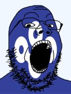 flag flag:osaka_todofuken glasses hair japan open_mouth osaka_todofuken soyjak stubble teeth todofuken transparent_background variant:gapejak // 600x800 // 44.7KB