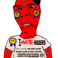1488 anger angry awards basedaryanniggerkiller1488_when_he_actually_has_to_kill_niggers biting_lip black_text clittyleak da_niggers hate_symbol i_would_never negro niggers red_eyes red_skin red_text stop_the_larp subvariant:hornyson subvariant:very_suspicious_chudjak swastika variant:chudjak variant:cobson white_pride // 2000x2000 // 1.3MB