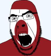 angry flag flag:kumamoto glasses hair japan kumamoto looking_to_the_left open_mouth soyjak stubble teeth thick_eyebrows todofuken transparent_background variant:cobson // 721x789 // 31.9KB