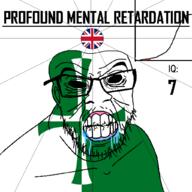 angry bald bell_curve black_eyes black_hole black_sclera british clenched_teeth closed_mouth country cracked_teeth cross drool ear flag flag:kirkcudbrightsire flag:united_kingdom glasses hair iq iq_bell_curve kirkcudbrightsire mustache nightmare_fuel no_pupils profound_mental_retardation retard scotland soyjak stubble text united_kingdom variant:feraljak wrinkles // 1024x1024 // 65.4KB