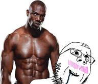 ahegao blacked blush drool glasses irl large_eyes looking_up meta:pornographic_content smile soyjak stubble terrell_owens tyrone variant:gapejak // 931x798 // 389.8KB