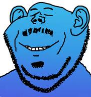 beard blue_skin calm closed_eyes gradient mustache stubble subvariant:felix swede variant:impish_soyak_ears // 598x633 // 23.0KB