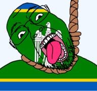 animal bird country eagle flag flag:chernivtsi_oblast glasses hair hanging oblast open_mouth rope soyjak stubble suicide teeth tongue transparent transparent_background ukraine variant:bernd yellow_teeth // 768x719 // 65.5KB