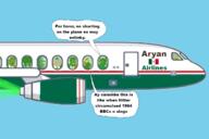 airplane argensimian black_skin brown_skin dark_skin fart flag:argentina flag:mexico flag:pedophilia_pride_flag flag_shirt flying frown gassy glasses green_shirt mexican_flag mexico mexidumb mexifart meximutt open_mouth pedophile plane satoko_houjou(namefag) sky sombrero speech_bubble subvariant:cadofag subvariant:impish_amerimutt teeth text tranny variant:cadojak variant:feraljak variant:impish_soyak_ears variant:meximutt variant:monkeyjak yellow_teeth // 1264x842 // 261.2KB