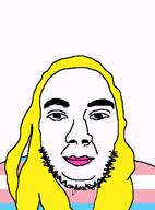 lips lipstick tranny variant:unknown yellow_hair // 417x562 // 41.4KB