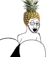 faggot glasses meta:pornographic_content panties pineapple pinejak stubble variant:soyak // 712x845 // 168.1KB