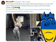 2022 bbc beard female flag:ukraine glasses gym march march_1 phone pig queen_of_spades russo_ukrainian_war smartphone subvariant:hornyson twitter ukraine variant:cobson // 744x554 // 365.5KB