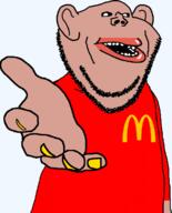 amerimutt ear fat hand mcdonalds meta:tagme smile soyjak stubble subvariant:impish_amerimutt template variant:impish_soyak_ears yellow_nails // 930x1154 // 193.0KB