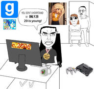 2000s 2006 3soyjaks coco_(ongezellig) computer father frog garrys_mod gmod heinrich_himmler mother neet nintendo nintendo_64 old ongezellig pepe popsicle sega son sonic sonic_the_hedgehog subvariant:chudjak_front subvariant:hornyson variant:chudjak variant:cobson video_game you_don't_understand // 2250x2144 // 1.3MB