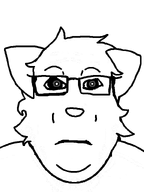big_eyes closed_mouth double_chin fat fur furry scared schizo shocked subvariant:neutralplier transparent_background variant:markiplier_soyjak white_skin
