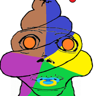 animated antenna baby closed_mouth deformed open_mouth orange_eyes pacifier poop reddit smile soyjak stubble subvariant:jacobson trend:colorjak variant:a24_slowburn_soyjak // 617x777 // 93.2KB