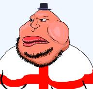 aryan big_breasts big_head big_lips british cheeks crusty_lips england eyebags eyebrows faggot fat flag:england forehead_mark greasy greasy_skin meta:tagme mouth_closed no_ears obese satoko_houjou(namefag) stubble tophat variant:britishmutt variant:meximutt wrinkles // 888x849 // 25.4KB