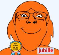 award eyelashes female femjak flag:transgender_pride_flag glasses hair jubille_(user) looking_at_you orange_skin smile soyjak subvariant:bridget variant:bernd variant:gapejak // 1280x1200 // 201.6KB award eyelashes female femjak flag:transgender_pride_flag glasses hair jubille_(user) looking_at_you orange_skin smile soyjak subvariant:bridget variant:bernd variant:gapejak // 1280x1200 // 201.6KB