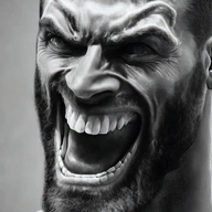 antarctica gigachad grey grey_skin meta:ai_generated microphone nas:gigachad penguin