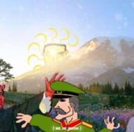 communism edit edit_(tiktok) hammer_and_sickle joseph_stalin nature sichelrad sonnenrad subvariant:pol_face variant:chudjak // 1086x1080, 18s // 2.6MB