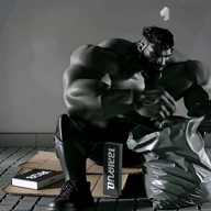 eating eating_trash garbage meta:ai_generated nas:gigachad sitting subnas:terachad trash // 640x640, 6s // 1.1MB