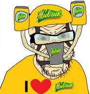 addiction angry apple apple_juice can drinking helmet juice red_eyes ukraine variant:feraljak zhivchik // 1204x1256 // 718.0KB