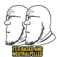 2soyjaks its_gemerald_rain series:its_based_and_christpilled side_profile subvariant:neutralplier subvariant:sideplier text variant:markiplier_soyjak white_background white_skin // 800x800 // 11.2KB