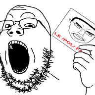 2soyjaks arm glasses hand holding_object open_mouth picture soyjak stubble subvariant:pol_face variant:chudjak variant:gapejak // 1000x800 // 106.4KB