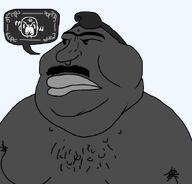 body_hair cartoon dot hair mustache naked pajeet rubberhose speech_bubble toonsoy_(namefag) troonsoy variant:meximutt 😭 // 888x849 // 21.1KB