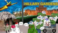 2016 amphibian awoo before_qa frog hillary hillary_clinton hilldawg irl_background maga maga_hat multiple_people nas:pepe nas:wojak pepe_the_frog trump_2016 // 1920x1080 // 1.1MB