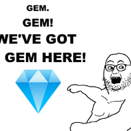 arm crazed diamond fat gem glasses jurassic_park looking_to_the_right open_mouth pointing soyjak stubble teeth text variant:dennis_nedry // 828x639 // 35.5KB