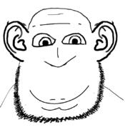 closed_mouth ear smile soyjak stubble variant:cobonsy // 775x849 // 124.3KB