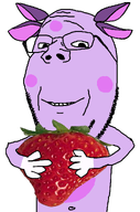berry cartoon happy holding_object luntik russia russian_cartoon strawberry subvariant:wholesome_soyjak variant:gapejak // 676x1021 // 225.8KB