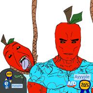 2023 2025 afd apple ayyyple e621 hanging lynching subvariant:muscular_chud variant:bernd variant:chudjak // 1500x1500 // 483.1KB