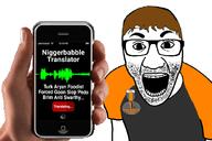 antiswarthy_(namefag) aryan badge brim brimstone dan foodist forced goon goonslop hand meta:namefags niggerbabble niggerbabble_translator pedophile phone screaming slop text turk turkaryan variant:el_perro_rabioso white_skin // 1620x1080 // 478.0KB