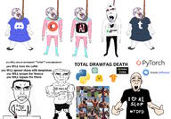 ai_art buff chud clothes discord gigachad hanging meta:tagme millions_must_die patreon soyjak tranny tshirt tumblr // 2816x1954 // 1.8MB