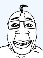 baby deformed hair half_open_mouth missing_teeth series:kidjaks smile soyjak subvariant:charlie subvariant:chudplier subvariant:grinlook_poggers variant:chudjak variant:markiplier_soyjak // 600x800 // 15.0KB