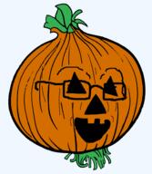 food glasses halloween jack_o_lantern onion open_mouth pumpkin series:fruiterz! soyjak variant:soyak vegetable // 827x953 // 24.1KB