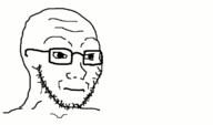 animated box carrot_and_a_stick excited glasses neutral open_mouth shaking soyjak stubble variant:soyak // 679x400 // 1.0MB