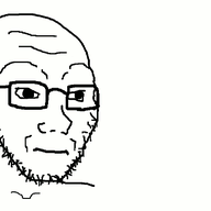 animated box carrot_and_a_stick excited glasses neutral open_mouth shaking soyjak stubble variant:soyak // 679x400 // 1.0MB