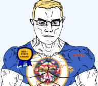 1819 1858 1893 award buff closed_mouth culvers flag flag:minnesota french_text glasses hair minnesota minnesota_vikings nordic old_dutch star_(symbol) subvariant:chudjak_front subvariant:muscular_chud text variant:chudjak vikings // 1059x929 // 337.2KB