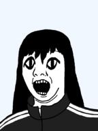 clothes hair open_mouth subvariant:commiepedotroon track_suit variant:kuzjak // 809x1080 // 16.2KB