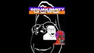 21st_century_humor angry animal animated bloodshot_eyes bruh crying ear glasses hair hanging meme mouse multiple_soyjaks music mustache nigger open_mouth purple_hair replay rope sound soyjak soyjak_party stubble subvariant:wholesome_soyjak suicide text tongue variant:bernd variant:feraljak variant:gapejak variant:impish_soyak_ears variant:soyak video yellow_teeth // 1920x1080, 10.5s // 10.4MB