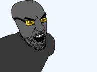 glasses grey_skin soot soot_colors soyjak soyjak_party stubble variant:kliksjak // 1080x810 // 14.1KB