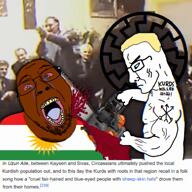 a10_eyes adygea aryan blond blood blue_eyes brown_skin chainsaw circaryan circassia circassian flag:kurdistan hair irl_background kurd kurdish kurdistan kurdnigger kurdroach nazism no_hair schutzstaffel sonnenrad subvariant:chainsaw_bernd variant:bernd variant:chudjak video white_skin wikipedia // 720x720, 18.5s // 9.2MB