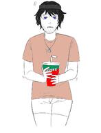 beanie boytan genderbend glasses holding_object sproke stubble variant:soytan white_background white_skin // 1056x1378 // 202.2KB