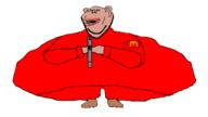 56% amerimutt assault_rifle bald beard big_lips brown_skin fat fatass gun lips looking_to_the_left mcdonalds military mutt non_white obese or_something red_shirt shitskin simple_history soldier teeth traced // 1280x720 // 48.2KB