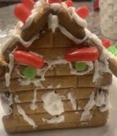 candy christmas gingerbread house irl irl_background not_a_FUCKING_SOYJAK variant:cobson // 828x961 // 95.4KB