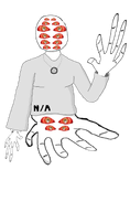 big_hands body_horror floating hand multiple_eyes red_eyes strange variant:soytan weird what_are_your_fetishes white_skin // 246x400 // 36.9KB