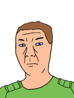 armor blue_eyes brown_hair closed_mouth clothes doom doomguy green_shirt hair neutral no_glasses no_stubble subvariant:chuzjak variant:chudjak variant:kuzjak white_skin // 810x1080 // 19.7KB