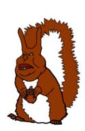 animal arm ear full_body glasses grey_squirrel hand leg meximutt mustache nut nuts open_mouth redraw soyjak squirreljak subvariant:feralsquirrel template trend:squirreljakking variant:feraljak variant:meximutt // 325x504 // 35.2KB