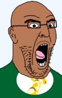 bald egypt flag flag:minya glasses governorate hair merge minya open_mouth soyjak stubble tongue variant:imhotep // 529x832 // 84.2KB