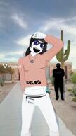 artificial_intelligence avengers b_b_ghast b_b_ghast(namefag) b_b_ghast_(namefag) b_b_ghast_is_a_braptinx_xitter_stinky_muttskin_from_tulare_california_who_will_soon_be_shot_on_sight b_b_ghast_won b_b_king bbghasg bbghast bbghast_lost bbghast_touch_grass bbghast_won beanie black_sclera black_skin blush brown_shirt clothes cute cute_girl eyelashes girl glasses hair hat james_luther meta:ai_generated necklace nentendo_switch soy soylent soylent_(cacao) teeth the_master_of_stuff the_master_stuff variant:soytan video_game videogame videogames white_pupils white_skin woman // 576x1024, 12s // 1.5MB