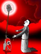 armor art blood christianity cross crusade crusader crying helmet nazism orthodox_cross red shield side_profile sonnenrad spear swastika sword variant:chudjak // 1568x2048 // 1.1MB